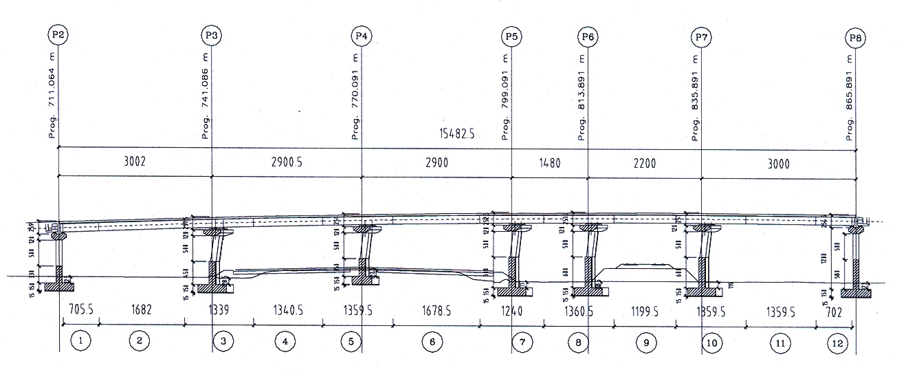 Collaborazione con CP Eng - Schema di ponte